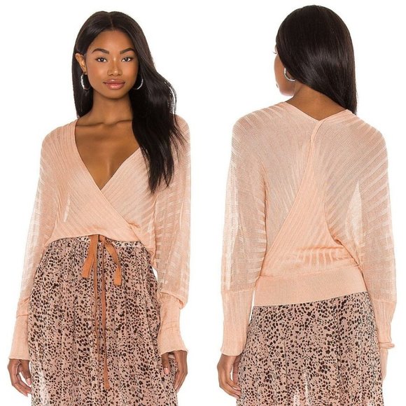 Free People Tops - Free People Pluto Wrap Sweater